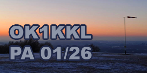 Provozní aktiv OK1KKL 01/2026