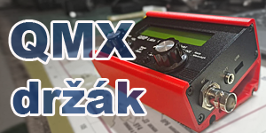 3D tiskový model držáku pro rádio QMX